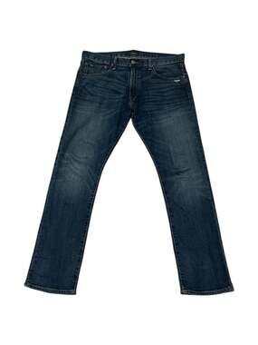 Polo Ralph Lauren Varick Slim Straight Indigo Wash Denim Jeans 34x32